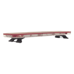 Barra de luces LED de 47", 124 LED, con control de tráfico en color ámbar, dual color rojo/claro, ideal para equipar ambulancias y unidades de bomberos