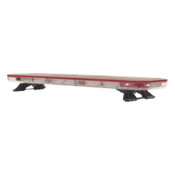 Barra de luces LED de 47", 124 LED, con control de tráfico en color ámbar, dual color rojo/claro, ideal para equipar ambulancias y unidades de bomberos