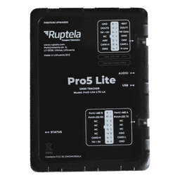 Tracker GPS Pro5 Lite / LTE CAT1 bis (4G), GSM (2G) / Lectura de Datos CAN / Monitoreo de Audio, Temperatura y Combustible / Pequeño con Nano SIM / Conectividad BLE / Protección Avanzada