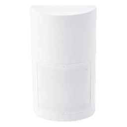Detector de Movimiento Exterior / Doble Tecnología PIR + Microondas / 12 m (39.4 ft) de Alcance / 120° de Cobertura / Anti-Blocking / Altura Ajustable 0.8-2.7 m / 100% Exterior / Compatible con Cualquier Panel de Alarma