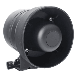Sirena/Bocina Compacta / 50 W / 119 dB / 12 VCD / Aleación de Aluminio / 4.3 x 5 pulgadas
