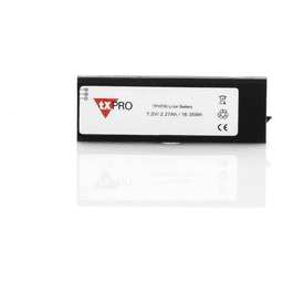 Batería Li-Ion / 2270 mAh / 7.2V / Celdas Panasonic 103450 / Temperatura -20℃ a 50℃ / Policarbonato