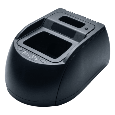 Cargador de Escritorio para Radio / Entrada 100-240 VAC / Salida Batería 8.4 V / Salida Radio 9 V / USB 5 V 2.1 A / 48 W