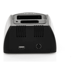 Cargador de Escritorio para Radio / Entrada 100-240 VAC / Salida Batería 8.4 V / Salida Radio 9 V / USB 5 V 2.1 A / 48 W