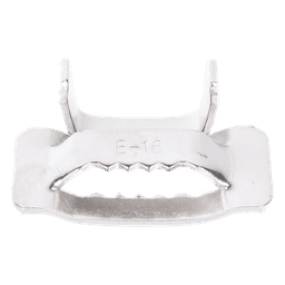 Hebillas de Acero Inoxidable / 16 mm / Para Fleje 5/8 / Paquete 100 pz