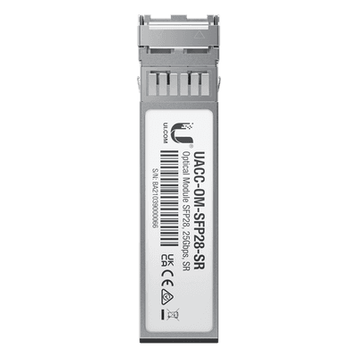 Transceptor de fibra óptica multimodo SFP28 hasta 25 Gbps con 2 conectores LC, hasta 100 mts