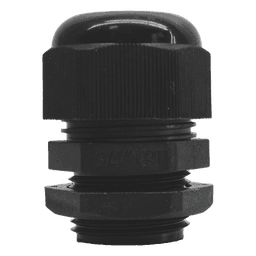 Conector Tipo Glándula / Rosca NPT 3/4" / Rango Cable 10-16 mm / Plástico Industrial / Color Negro