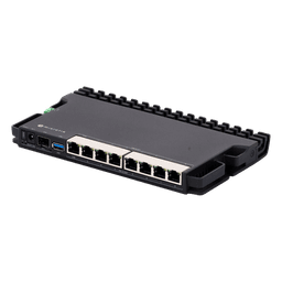 Router / 8 Puertos PoE In/Out / 2.5GbE / 10G SFP+ / 1U Rack / 130W PoE Total