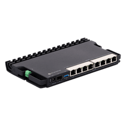 Router / 8 Puertos PoE In/Out / 2.5GbE / 10G SFP+ / 1U Rack / 130W PoE Total