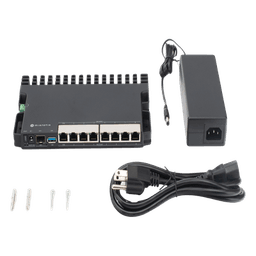 Router / 8 Puertos PoE In/Out / 2.5GbE / 10G SFP+ / 1U Rack / 130W PoE Total