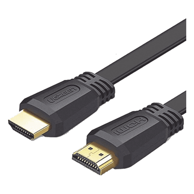 Cable HDMI 2.0 Plano / 4.92 Pies (1.5 m) / 4K@60Hz / HDR / 18 Gbps / ARC / HEC / Dolby TrueHD 7.1 / 48-bit Color / HDCP / 30AWG Estañado / Triple Blindaje / Conectores Dorados