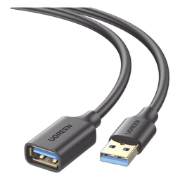 Cable Extensor USB 3.0 / 5 Gbps / 1 m (3.3 ft) / Macho-Hembra / Blindaje Múltiple / Conectores Baño de Oro