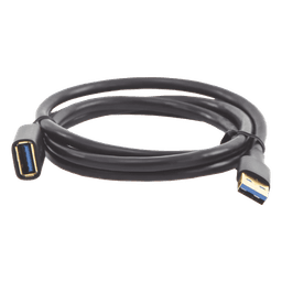 Cable Extensor USB 3.0 / 5 Gbps / 1 m (3.3 ft) / Macho-Hembra / Blindaje Múltiple / Conectores Baño de Oro
