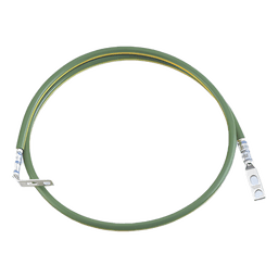 Jumper Para Aterrizar Equipos en Racks o Gabinetes, 6 AWG, con Terminal Doblada a 90 Grados, 0.60 m de Largo
