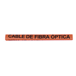 Marcador de Fibra Óptica Color Naranja, Diámetro de Aplicación: 6.4 a 12.5 mm (0.25 a 0.49 Pulgadas)