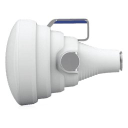 Antena Sectorial 30° tipo Horn para Multipunto, 19.5 dBi. Rango extendido 5.15 - 6.875 GHz. Alto aislamiento al ruido. Compatible solo con AF5XHD, RP5ACGEN2 y LTURocket