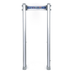 Arco detector de metales / 18 zonas independientes / Uso 100% exterior / Contador de personas / Detección ferrosa y no ferrosa / 50+ inspecciones/minuto
