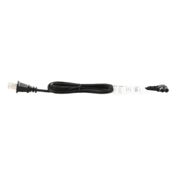 Cable de Alimentación VCA / 120-240 Vca / 1 Metro (3.28 Pies) / 2 Clavijas Tipo Americano / Conector Tipo L / 18 AWG / UL