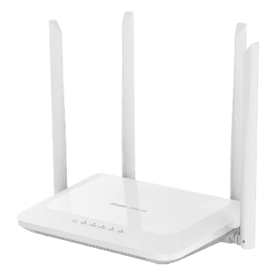 Home Router Inalámbrico Wi-Fi 5 Doble Banda, 1 Puerto Wan 10/100 y 3 Puertos Lan 10/100 Hasta 1,200 Mbps