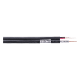 Carrete de 305 Metros (1000 Pies) / Cable Coaxial RG59 / Tipo CCS Siames / Optimizado para HD / Intemperie