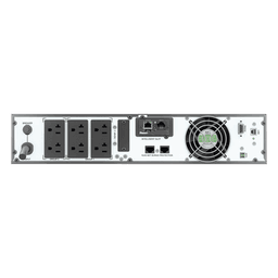 UPS Online Doble Conversión / 2000 VA / 2000 W / Factor de Potencia 1.0 / 6 Tomas NEMA 5-20R / 2 UR Rack / Onda Senoidal Pura / Voltaje Seleccionable 100-125 Vca