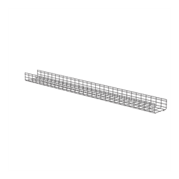 Charola Wire Basket / 12 in (305 mm) Ancho / 6 in (152 mm) Alto / 10 ft (3 m) Largo / 626 Cables Cat6 / Negro