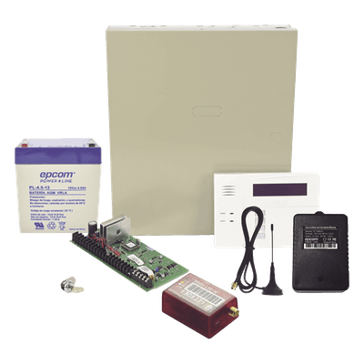 Kit de panel de alarma VISTA-48LA con comunicador celular 4G LTE-M/5G, teclado-receptor 6160RF y 2 años de datos incluidos