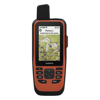 GPS Portátil / Pantalla Transflectiva 3" / 240 x 400 píxeles / Autonomía 35 Horas / 16 GB / NMEA 0183 / Bluetooth y Wi-Fi