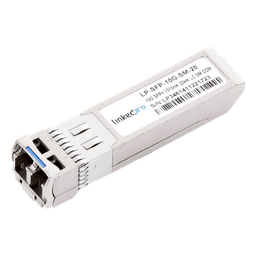 Transceptor Óptico SFP+ (Mini-Gbic) / Monomodo 1310 nm / 10 Gbps / 10GBASE-LR / Conectores LC/UPC Dúplex / DDM / Hasta 20 km
