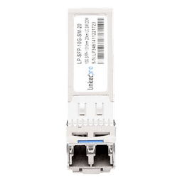 Transceptor Óptico SFP+ (Mini-Gbic) / Monomodo 1310 nm / 10 Gbps / 10GBASE-LR / Conectores LC/UPC Dúplex / DDM / Hasta 20 km