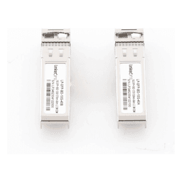 Transceptores Ópticos Bidireccionales SFP+ (Mini-Gbic) / Monomodo 1270 & 1330 nm / 10 Gbps / 1000BASE-BX / Conector LC/UPC Simplex / DDM / Hasta 40 km / 2 Piezas 