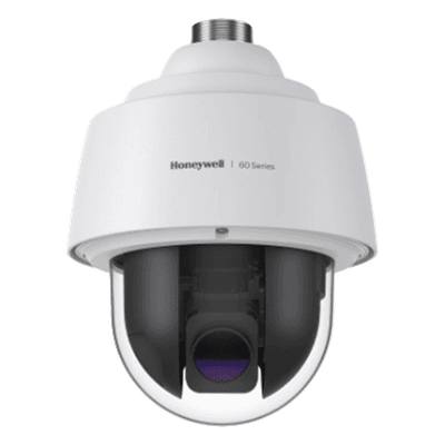 Cámara PTZ IP 2 MP con zoom óptico 25x, IR inteligente 150 m, WDR 120 dB, IP66/IP67, IK10, PoE+ / Serie 35 Honeywell