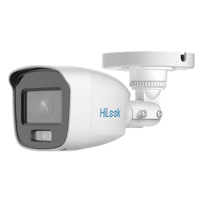 Bala TURBOHD / 2MP 1080p / Color 24/7 / Lente 2.8mm / Luz Blanca 20m (65.6 ft) / IP66 / Micrófono Integrado