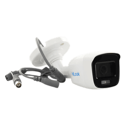 Bala TURBOHD / 2MP 1080p / Color 24/7 / Lente 2.8mm / Luz Blanca 20m (65.6 ft) / IP66 / Micrófono Integrado