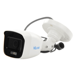 Bala TURBOHD / 2MP 1080p / Color 24/7 / Lente 2.8mm / Luz Blanca 20m (65.6 ft) / IP66 / Micrófono Integrado