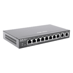 Router Balanceador SD-WAN / 1.5 Gbps / 350 Usuarios / 8 Puertos Gigabit PoE+ 110W / 4 WAN / Gestión en Nube