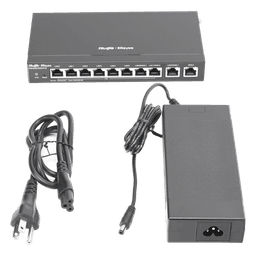 Router Balanceador SD-WAN / 1.5 Gbps / 350 Usuarios / 8 Puertos Gigabit PoE+ 110W / 4 WAN / Gestión en Nube