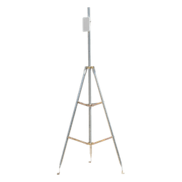 Kit de Montaje de Tripie con Mástil de 3 metros Ideal para instalar Antenas, Radios, Cámaras, etc...