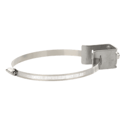 Adaptador de Separación y Sujeción / Orificio Roscado 3/8 in / Abrazadera 5 a 6 in / Acero Inoxidable 304 / Kit 10 Piezas