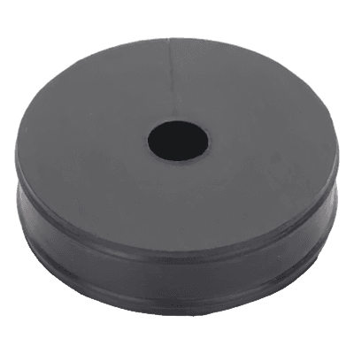 Inserto de Caucho para Placa Pasamuro / 4" / Orificio 1/2 in (12.7 mm) / EPDM / Hermético