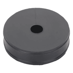 Inserto de Caucho para Placa Pasamuro / 4" / Orificio 1/2 in (12.7 mm) / EPDM / Hermético