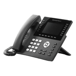Teléfono IP Wi-Fi, Grado Operador, 14 líneas SIP con 6 cuentas, pantalla LCD  5", puertos Gigabit, Bluetooth, PoE, codec Opus, IPV4/IPV6 con gestión en la nube GDMS