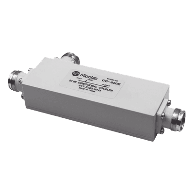 Acoplador direccional 20dB 617-5925MHz 300W-161dBc 4.3-10 IP67