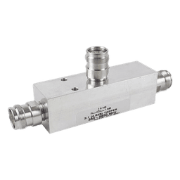 Separador RF / 6 dB Tap 4:1 / 350-5930 MHz / 500 W Promedio / PIM -161 dBc / Conectores 4.3-10 Hembra / IP67 / 380 g