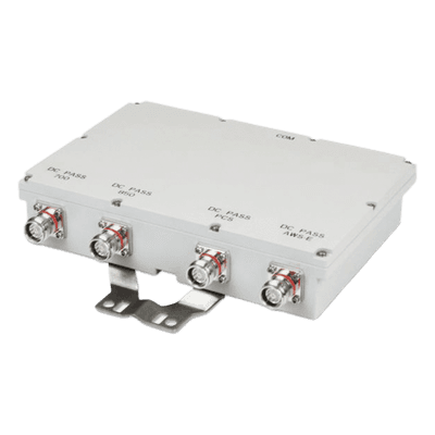 CUADRIPLEXOR 700/850/PCS/AWS 250W -161dBc 4.3-10 IP67 .