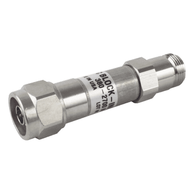 BLOQUEADOR DE DC 250-2700MHz 500W/3kV -164dBc TIPO N IP65 .