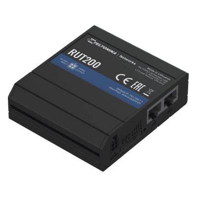 Router Industrial LTE 4G / 150 Mbps Cat 4 / 2 Puertos Ethernet / WiFi 2.4 GHz / Montaje DIN / -40°C a 75°C