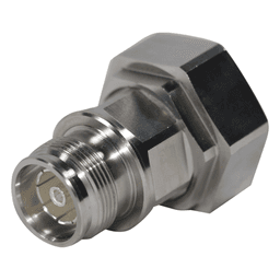 Adaptador en Línea / DIN 7-16 Macho a 4.3-10 Hembra / Bronce Blanco / Teflón / 6 GHz / PIM -155 dBc