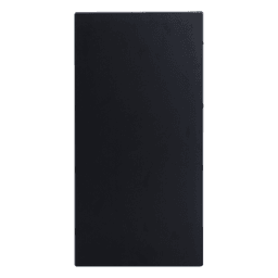 Bocina de pared / 2 woofers de fibra de carbono 6.5'' (16.5 cm) / Tweeter de titanio 1'' (2.5 cm) / 200W / Chasis de aluminio extruido / Parrilla invisible