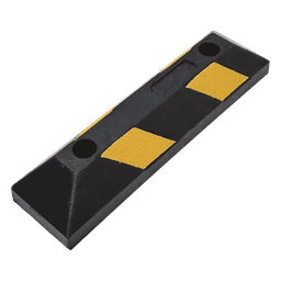 Tope Vehicular P / Estacionamiento / 55cm / Color Negro-Amarillo.